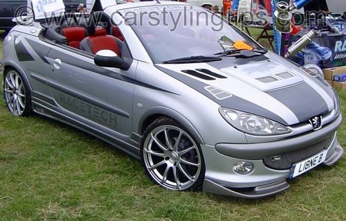 Peugeot 206 Interior Styling. Car styling tips brings you