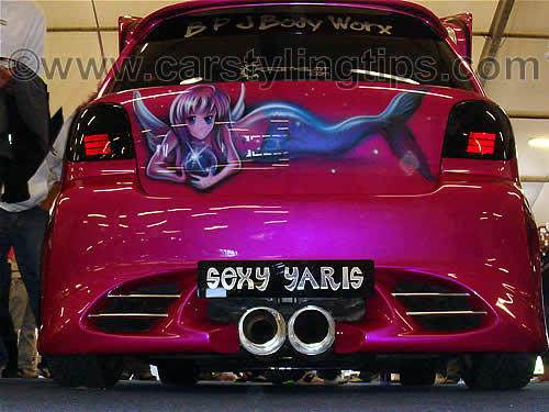 pink yaris