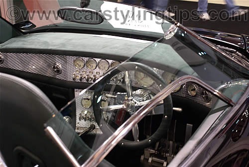 Interior Details Of The Spyker C8 Laviolette