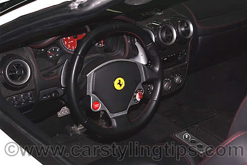 Ferrari Dashboard Styling